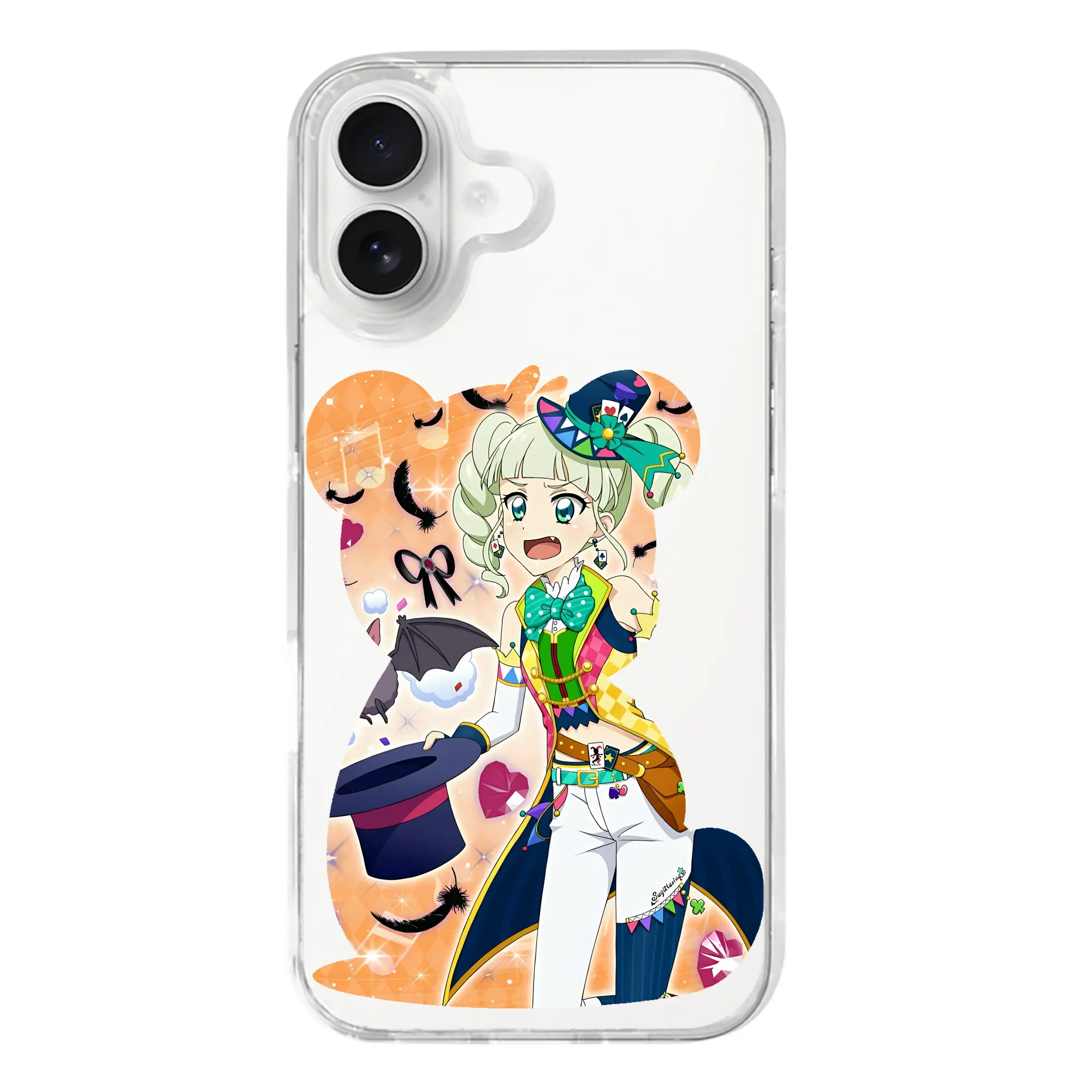 アイカツ グッズ 藤堂 ユリカ - iPhone 17シリーズ 透明スマホケース – 薄型・耐衝撃・精密フィット保護カバー